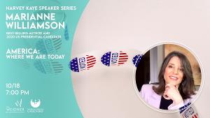 Marianne Williamson Joins UW-Green Bay's Harvey Kaye Series Image