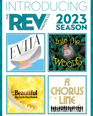 The REV Announces 2023 Season; EVITA, INTO THE WOODS, and More!  Image