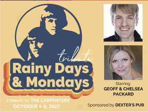 Broadway Stars Chelsea And Geoff Packard Headline A TRIBUTE TO THE CARPENTERS Image