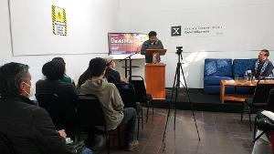 Recuerdan A David Huerta En El Centro De Creación Literaria Xavier Villaurrutia Del Inbal Image