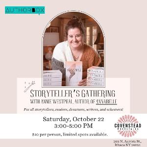 Literary Workshop 'Storyteller's Gathering' With Local Author Comes to Covenstead Workspaces This Month 