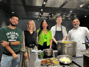 Cast Of TARTUFFE Get Cooking With Birmingham's Michelin-starred Aktar Islam Image