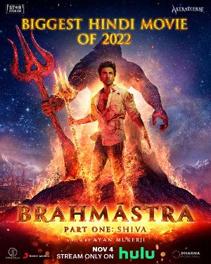 BRAHMĀSTRA PART ONE: SHIVA to Stream Exclusively on Hulu Image