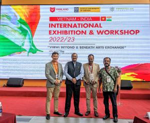 World University Of Design Are Co-Organizers at Vietnam-India International Exhibition and Workshop  Image