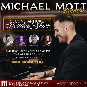 Jeremy Jordan, Teal Wicks, and Hannah Elless Join 'Michael Mott & Friends' Next Month Image