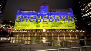 Art On TheMART Will Debut Ukrainian-Themed Holiday Projection Next Week 