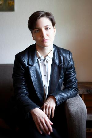 NM Poet Laureate Lauren Camp Reads Poetry at Teatro Paraguas With K. Iver Image