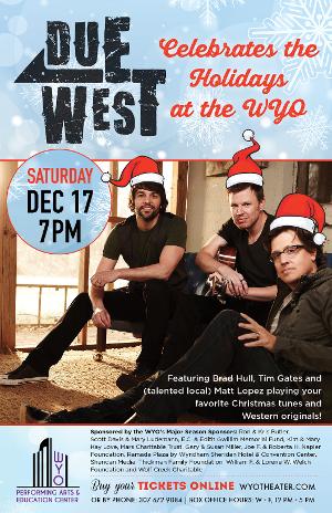 Nashville Duo Due West To Make A Stop At The WYO This Holiday Season 