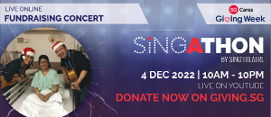 Sing'theatre Launches Third Edition of SINGATHON in December 