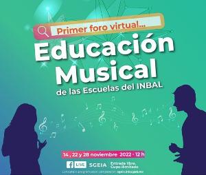 Reflexionarán En Conversatorio Virtual Acerca Del Modelo Pedagógico En Escuelas De Música Del Inbal Image
