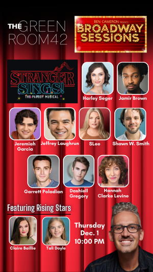 Stranger Sings Cast Brings The 'Upside Down' to Broadway Sessions This Week 