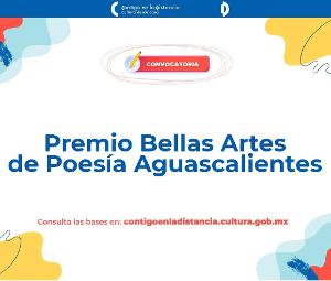 Abren Convocatoria Para El Premio Bellas Artes De Poesía Aguascalientes 2023 