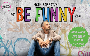 Nate Bargatze Comes to the King Center for the Performing Arts in March 