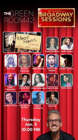 ALMOST FAMOUS Cast Comes to Broadway Sessions This Week Image