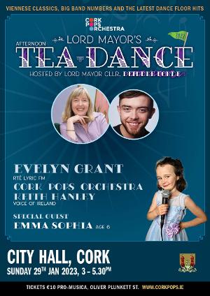 LORD MAYOR'S TEA DANCE To Take Place 29 January At City Hall, Cork 