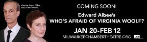 Milwaukee Chamber Theatre Presents WHO'S AFRAID OF VIRGINIA WOOLF? At Studio Theatre, Broadway Theatre Center  