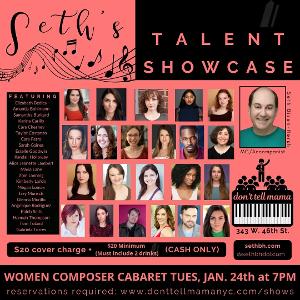 Seth Bisen-Hersh Will Present a Women Composer Cabaret at Don't Tell Mama This Month 
