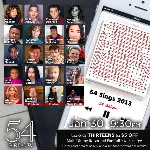 Philippe Arroyo, Joy Woods, Keri Rene Fuller, and More Join 54 SINGS 2013 Image