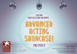 Lost Nation Theater Presents an Acting Showcase Next Month 