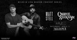 Matt Stell & Chayce Beckham Announced At The Alliance In Sioux Falls Image