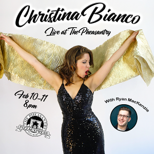 Christina Bianco Makes Pheasantry Concert Debut
in London Next Month 