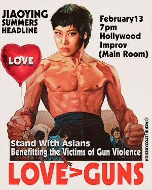 Jiaoying Summers and Hollywood Improv to Present
STAND WITH ASIANS Benefit This Month 