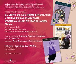 Presentarán Siete Novedades Editoriales De Ganadores De Premios Bellas Artes De Literatura En La FIL Del Palacio De Minería 