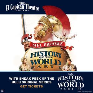 Tickets On Sale Now To See HISTORY OF THE WORLD, PART I at The El Capitan Theatre Image