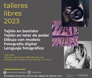 Niñas, Niños, Jóvenes Y Adultos Podrán Participar En Los Talleres Que Impartirá El Centro Cultural El Nigromante Image