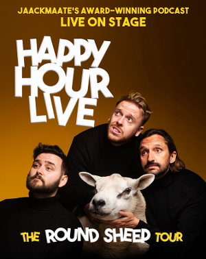 JAACKMAATE'S HAPPY HOUR PODCAST Extends UK Tour Image