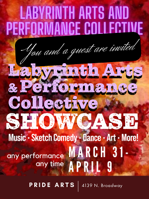 Labyrinth Arts and Performance Collective Announces Lineup For its Labyrinth Arts and Performance Collective Showcase  Image