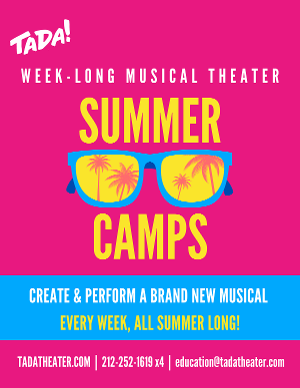 TADA! Youth Theater Announces In-Person Musical Theater Summer Camps 