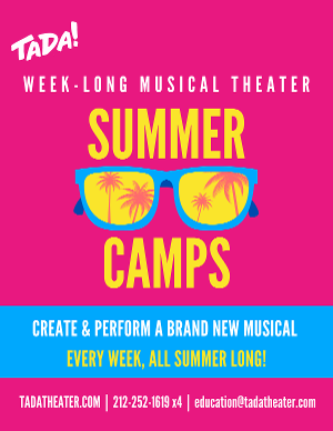 TADA! Youth Theater Announces In-Person Musical Theater Summer Camps Image