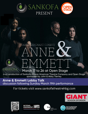 ANNE & EMMETT Opens This Week at Open Stage's Capital BlueCross Main Stage Theatre 