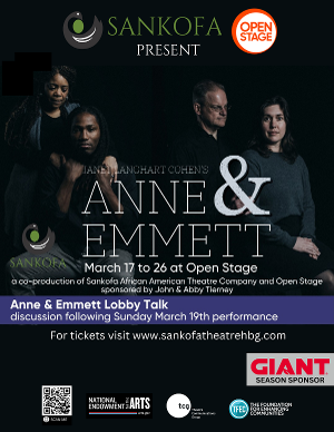 ANNE & EMMETT Opens This Week at Open Stage's Capital BlueCross Main Stage Theatre Image
