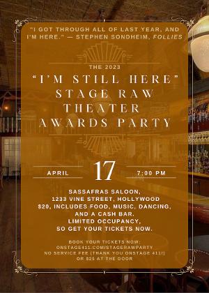 I'M STILL HERE Theater Awards Party To Celebrate 2023 Awards Recipients And Los Angeles Theatrical Community 