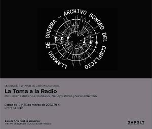 En El Performance La Toma A La Radio, El Artista Esteban Ferro Investiga Las Relaciones Entre Sonido Y Memoria Image