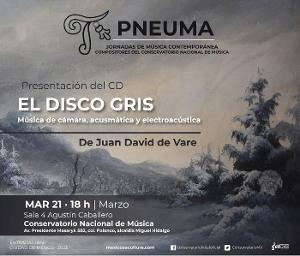 El Disco Gris. Música De Cámara, Acusmática Y Electroacústica, La Más Reciente Producción De Juan David De Vare Image