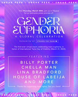 Strands For Trans & The Phluid Project Celebrate International Trans Day Of Visibility With GENDER EUPHORIA Image