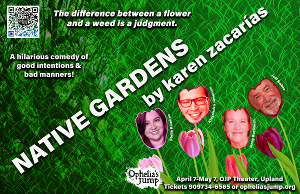 Ophelia's Jump to Present NATIVE GARDENS in April 