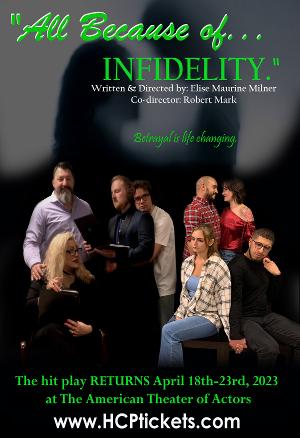 ALL BECAUSE OF INFIDELITY Comes to Sargent Theater at The American Theater of Actors 