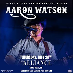 Country Artist Aaron Watson Returns To Sioux Falls This July Image