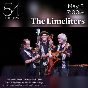 The Limeliters Come to 54 Below Next Month 