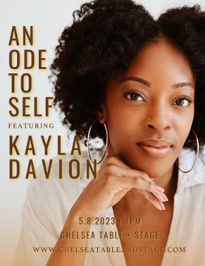 Chelsea Table & Stage Presents Debut Solo Concert From Kayla Davion 