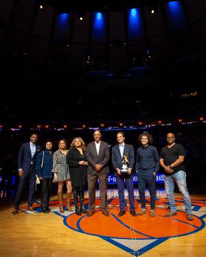 Knicks Legend John Starks Honored With 2023 Garden of Dreams Hero Award 