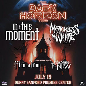 THE DARK HORIZON TOUR Announced At Denny Sanford Premier Center 