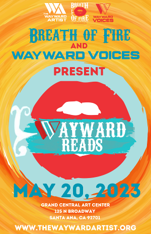 Wayward Voices Presents WAYWARD READS in May 
