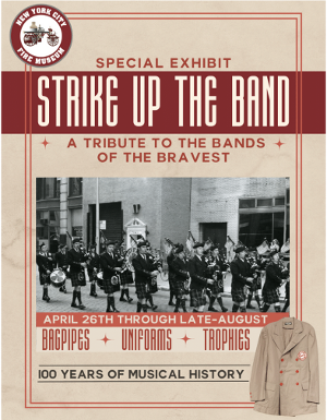 NYC Fire Museum Honors The FDNY's Musical Traditions With A New Exhibition Image