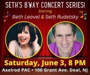 Axelrod PAC to Host Pride Events, SETH'S BROADWAY CONCERT SERIES with Seth Rudetsky and Beth Leavel Image