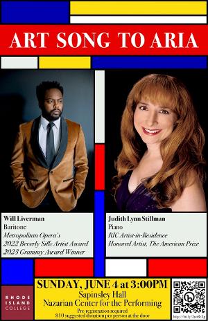 Judith Lynn Stillman to Join Met Opera Baritone Will Liverman in Rhode Island Debut Image
